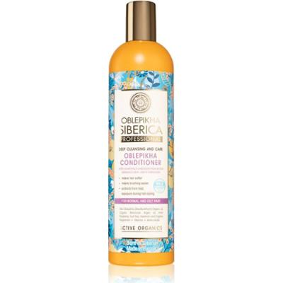 Natura Siberica Oblepikha (Sea-Buckthorn) głęboko oczyszczająca odżywka do włosów normalnych i przetłuszczających się 400 ml