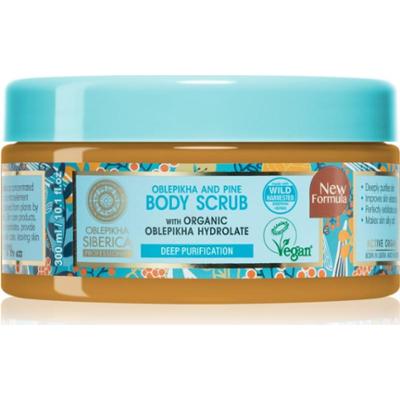 Natura Siberica Oblepikha (Sea-Buckthorn) peeling do ciała z rokitnikiem i miodem 300 ml