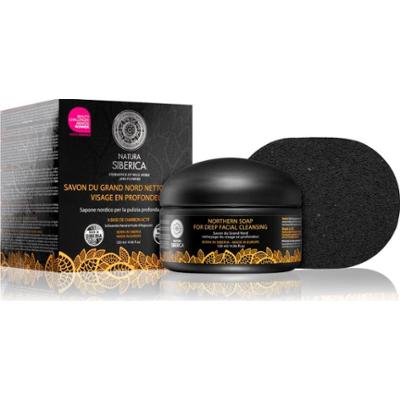 Natura Siberica Wild Herbs and Flowers mydło detoksykujące do twarzy głęboko oczyszczające 120 ml