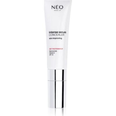 NEO MAKE UP Intense Serum Concealer korektor pod oczy do rozjaśnienia i nawilżenia odcień 01 Porcelain 5 ml