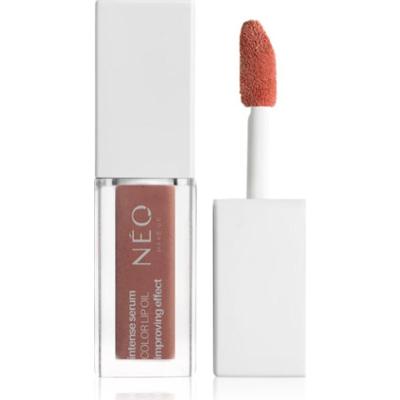 NEO MAKE UP Intense Serum Color Lip Oil długotrwała szminka w płynie odcień 03 Fresh Peach 4.5 ml
