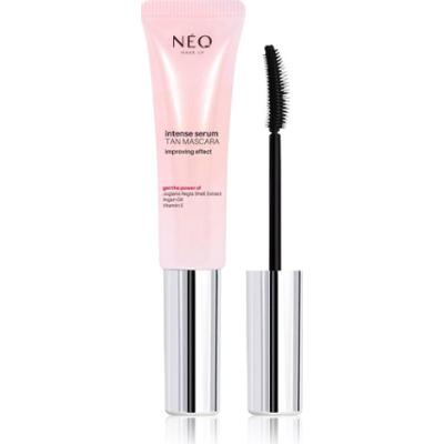 NEO MAKE UP Intense Serum Tan Mascara wzmacniający tusz do rzęs o działaniu regenerującym odcień Black 9 ml