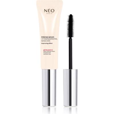 NEO MAKE UP Intense Serum Vitamin & Mineral Mascara odżywczy tusz do rzęs na porost rzęs odcień Black 9 ml