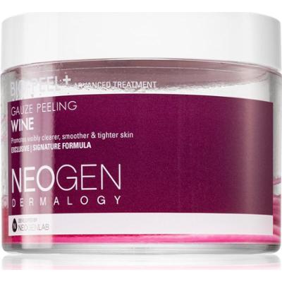 Neogen Dermalogy Bio-Peel+ Gauze Peeling Wine złuszczające płatki do twarzy do wygładzenia skóry i zmniejszenia porów 30 szt.