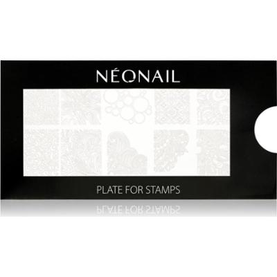 NEONAIL Stamping Plate szablony do paznokci typ 01 1 szt.