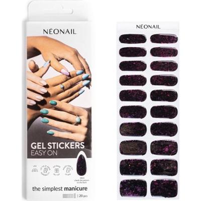 NEONAIL Easy On Gel Stickers naklejki na paznokcie przy zastosowaniu lamp UV/LED odcień M03 20 szt.