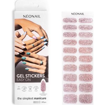 NEONAIL Easy On Gel Stickers naklejki na paznokcie przy zastosowaniu lamp UV/LED odcień M07 20 szt.