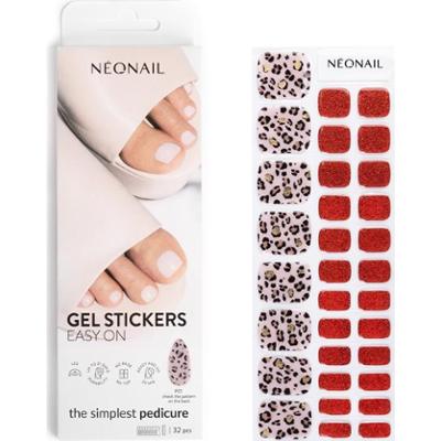 NEONAIL Easy On Gel Stickers naklejki na paznokcie przy zastosowaniu lamp UV/LED odcień P01 32 szt.