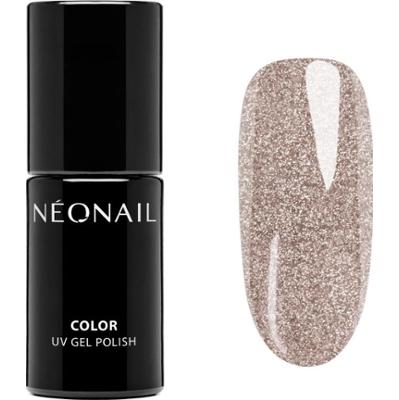 NEONAIL Winter Symphony hybrydowy lakier do paznokci z użyciem lampy UV / LED odcień Snowlit Gold 7.2 ml