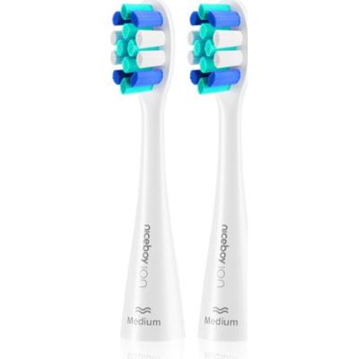 Niceboy ION Sonic Lite głowica wymienna medium White 2 szt.