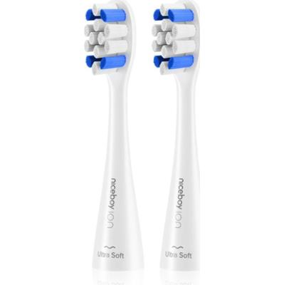 Niceboy ION Sonic Kids głowica wymienna ultra soft White 2 szt.