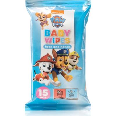 Nickelodeon Paw Patrol Baby Wipes chusteczki nawilżane dla dzieci 15 szt.