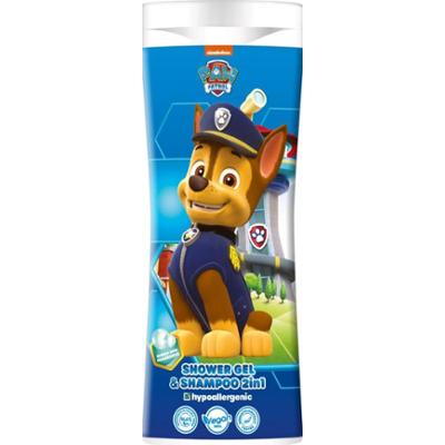 Nickelodeon Paw Patrol Shower gel& Shampoo 2in1 szampon i żel pod prysznic dla dzieci Bubble Gum 300 ml