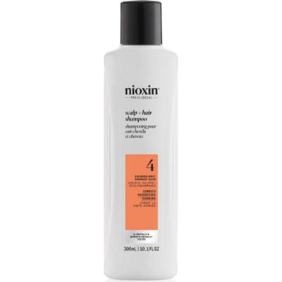 Nioxin System 4 Scalp + Hair Shampoo delikatny szampon do włosów farbowanych i zniszczonych 300 ml