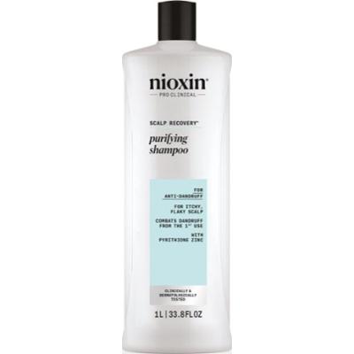 Nioxin Scalp Recovery Purifying Shampoo szampon do włosów przerzedzonych i oklapniętych przeciw łupieżowi 1000 ml