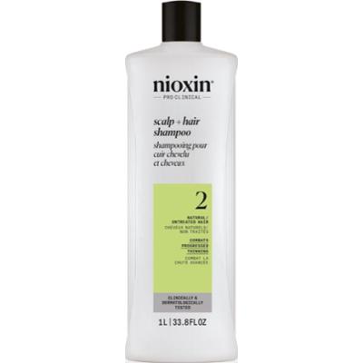 Nioxin System 2 Scalp + Hair Shampoo szampon przeciw rzednięciu włosów 1000 ml