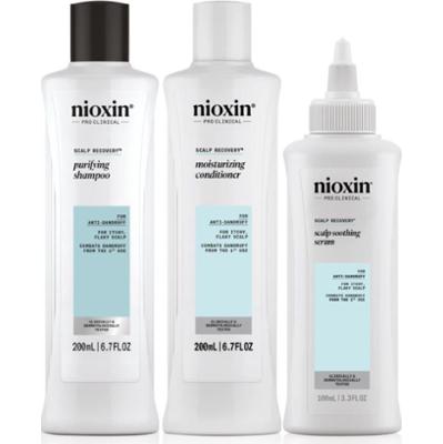 Nioxin Scalp Recovery zestaw upominkowy przeciw łupieżowi 3 szt.