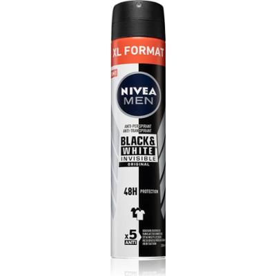 NIVEA MEN Black & White Invisible Original antyperspirant w sprayu dla mężczyzn 200 ml