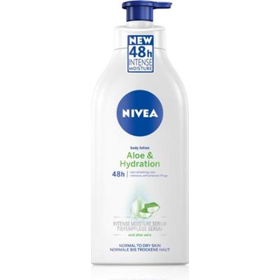 Nivea Aloe & Hydration nawilżające mleczko do ciała z aloesem 625 ml