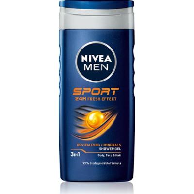 NIVEA MEN Sport żel pod prysznic z minerałami dla mężczyzn 250 ml