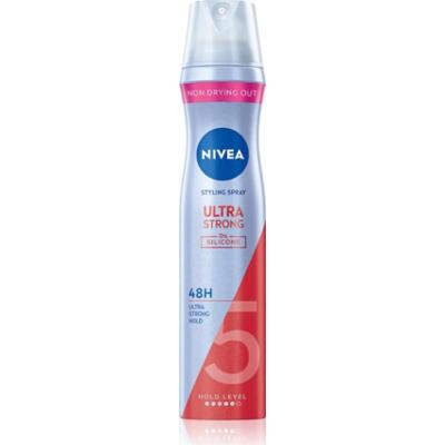 NIVEA Ultra Strong lakier do włosów mocno utrwalający bez silikonów 250 ml