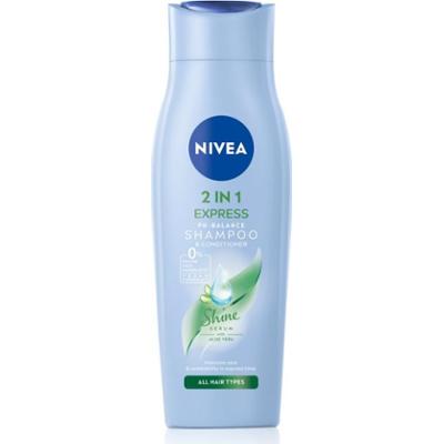 NIVEA 2in1 Care Express Protect & Moisture szampon z odżywką 2w1 250 ml