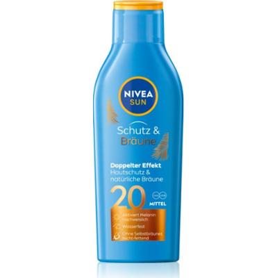 NIVEA SUN Protect & Bronze intensywne mleczko do opalania SPF 20 200 ml