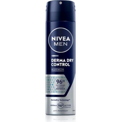 NIVEA MEN Derma Dry Control antyperspirant w sprayu 150 ml