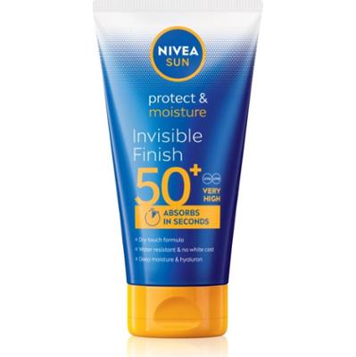 NIVEA SUN Protect & Moisture nawilżające mleczko do opalania z kwasem hialuronowym SPF 50+ 150 ml