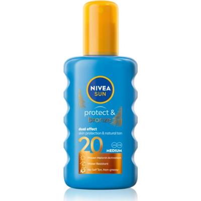 NIVEA SUN Protect & Bronze intensywny spray do opalania SPF 20 200 ml