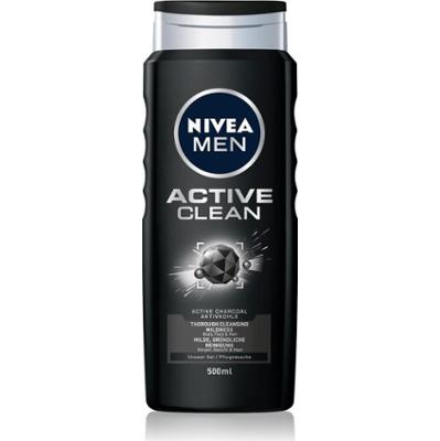 Nivea Men Active Clean żel pod prysznic dla mężczyzn 500 ml
