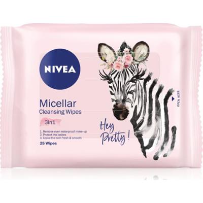 Nivea Micellar oczyszczające chusteczki do twarzy 3 w 1 25 szt.