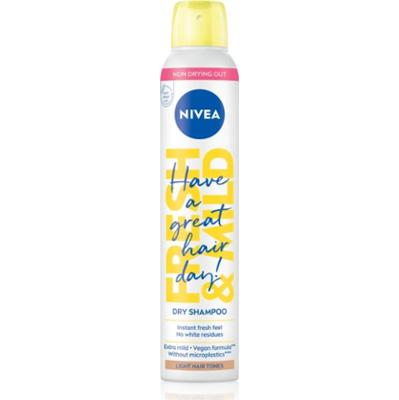 NIVEA Fresh Revive suchy szampon do zwiększenia objętości Light Tones 200 ml
