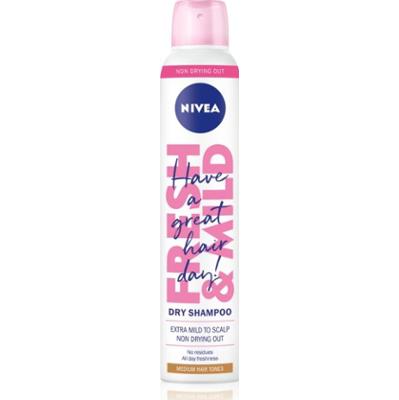 NIVEA Fresh Revive suchy szampon do zwiększenia objętości Medium Tones 200 ml