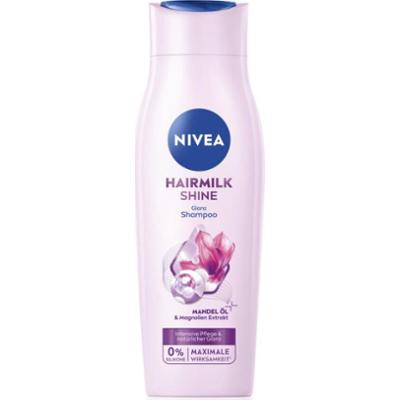 NIVEA Hairmilk Shine szampon pielęgnujący 250 ml