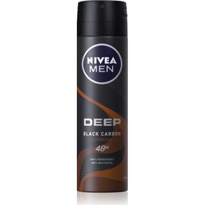 NIVEA MEN Deep antyperspirant w sprayu dla mężczyzn Espresso 150 ml