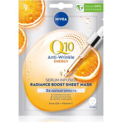 NIVEA Q10 Energy maseczka przeciwzmarszczkowa w płachcie 1 szt.