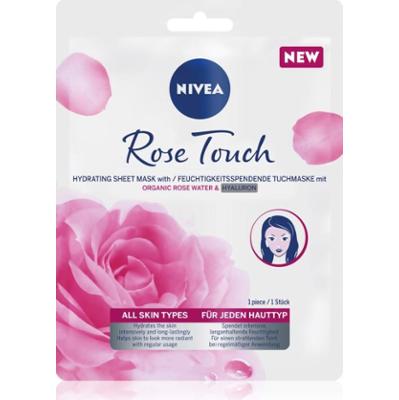 NIVEA Rose Touch maska nawilżająca w płacie 1 szt.