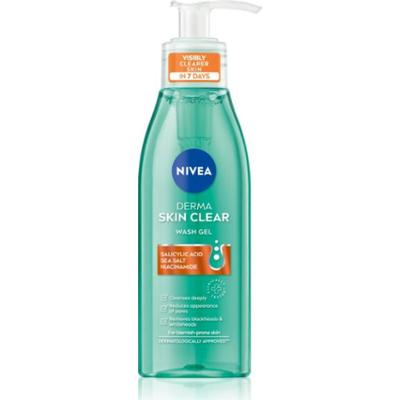 NIVEA Derma Skin Clear oczyszczający żel do twarzy 150 ml