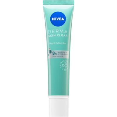 Nivea Derma Skin Clear delikatny peeling na noc 40 ml