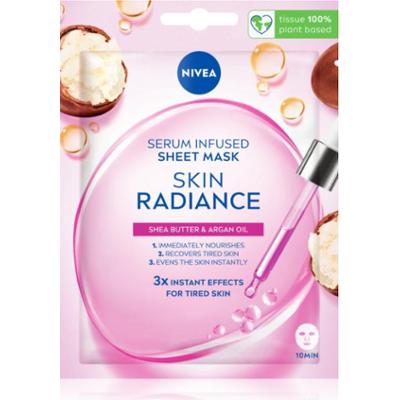 NIVEA Skin Radiance maska rozświetlająca w płacie 1 szt.