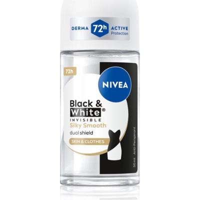 Nivea Invisible Black & White Silky Smooth antyperspirant w kulce dla kobiet 50 ml