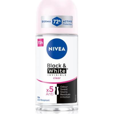 Nivea Invisible Black & White Clear antyperspirant w kulce dla kobiet 50 ml