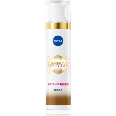 NIVEA Luminous 630 Anti Spot rozświetlający krem CC SPF 30 odcień Deep 40 ml