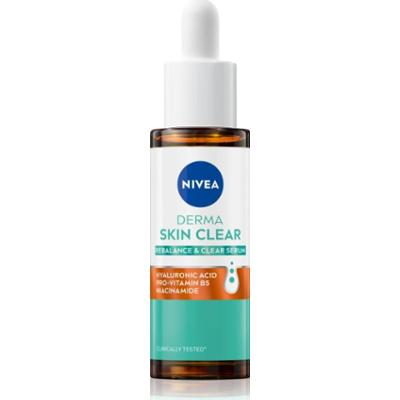 NIVEA Derma Skin Clear serum odnawiające do twarzy do skóry problemowej 30 ml