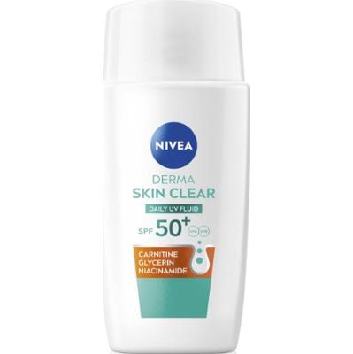 NIVEA Derma Skin Clear lekki fluid ochronny SPF 50+ 40 ml