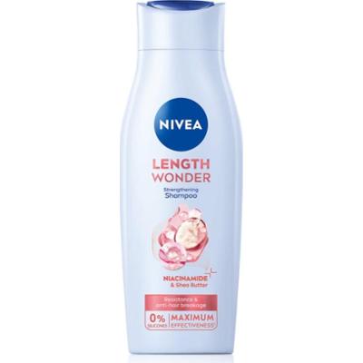 NIVEA Length Wonder szampon wzmacniający na rozdwojone końcówki włosów 400 ml
