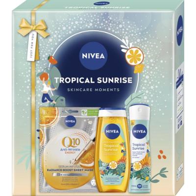 NIVEA Tropical Sunrise zestaw upominkowy do ciała i twarzy