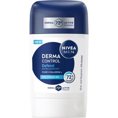 NIVEA MEN Derma Control Defend antyperspirant w sztyfcie dla mężczyzn 50 ml