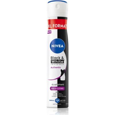 NIVEA Black & White Authentic antyperspirant w sprayu 72 godz. 200 ml